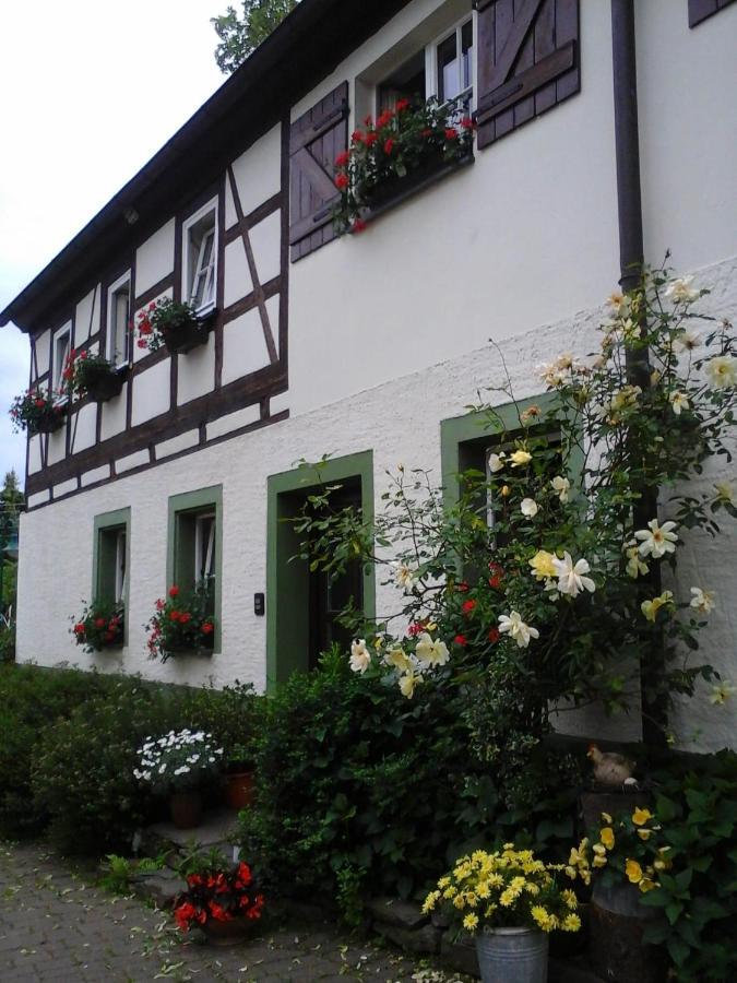 Apartmán Urlaub Auf Dem Bauernhof Augustusburg Exteriér fotografie